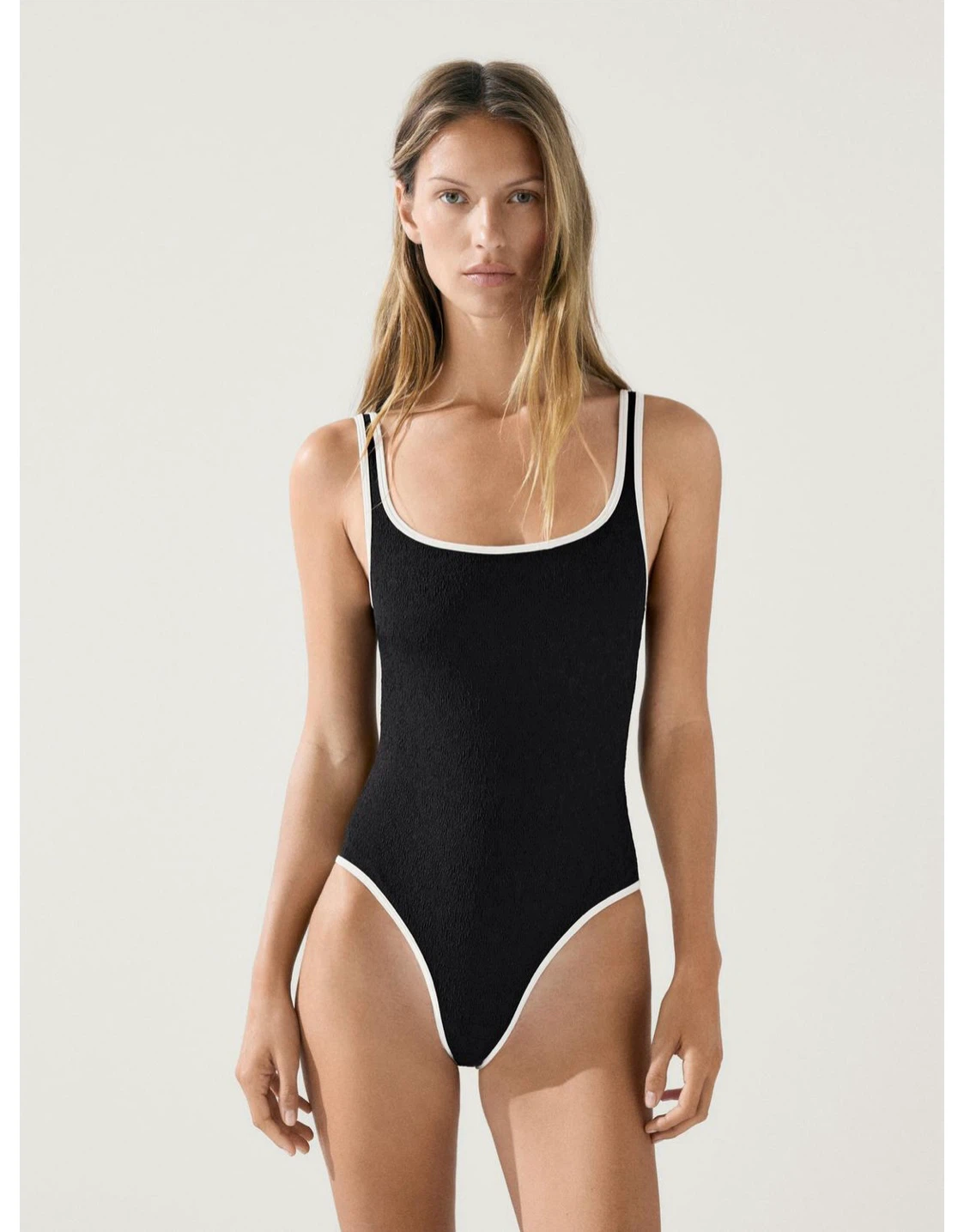 Massimo Dutti / S / NWT/ Black Swimsuit