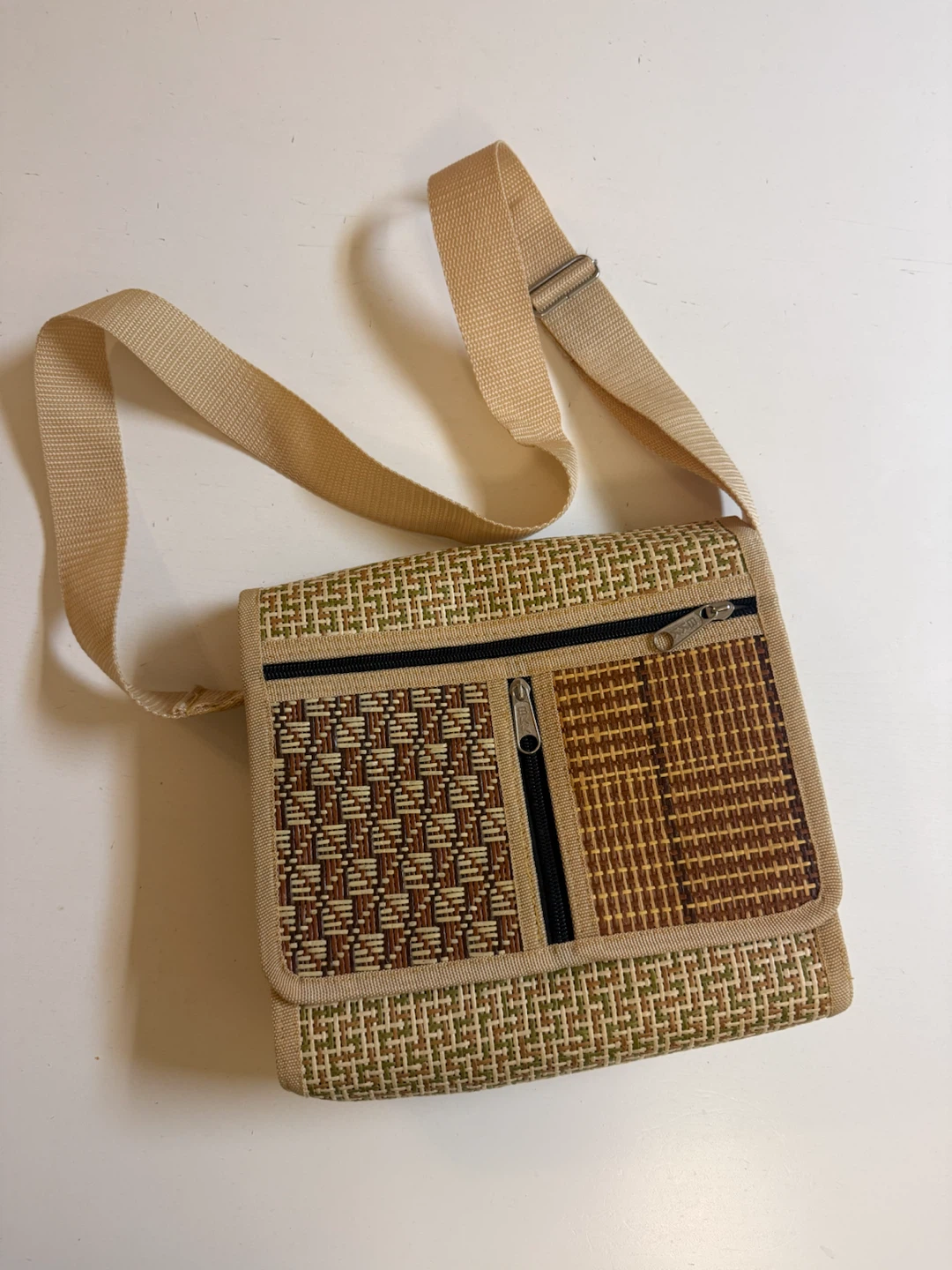 NEW Woven Crossbody Bag