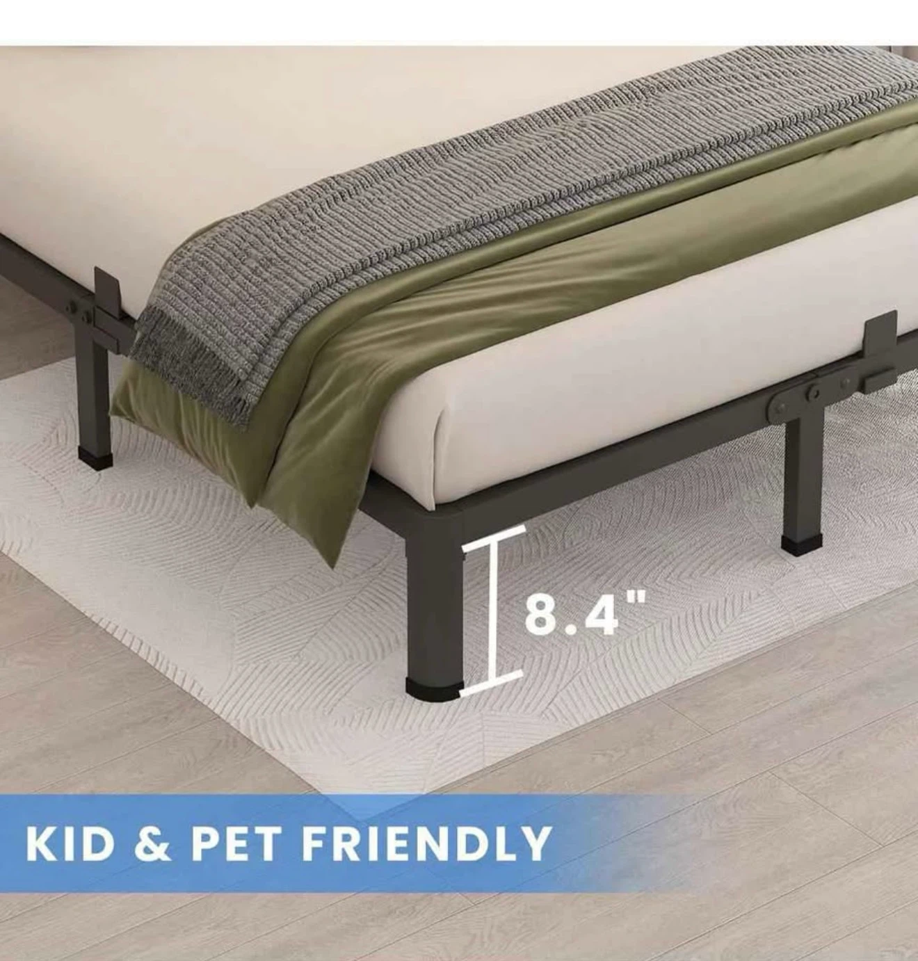 Full size Metal Bed Frame - photo 3