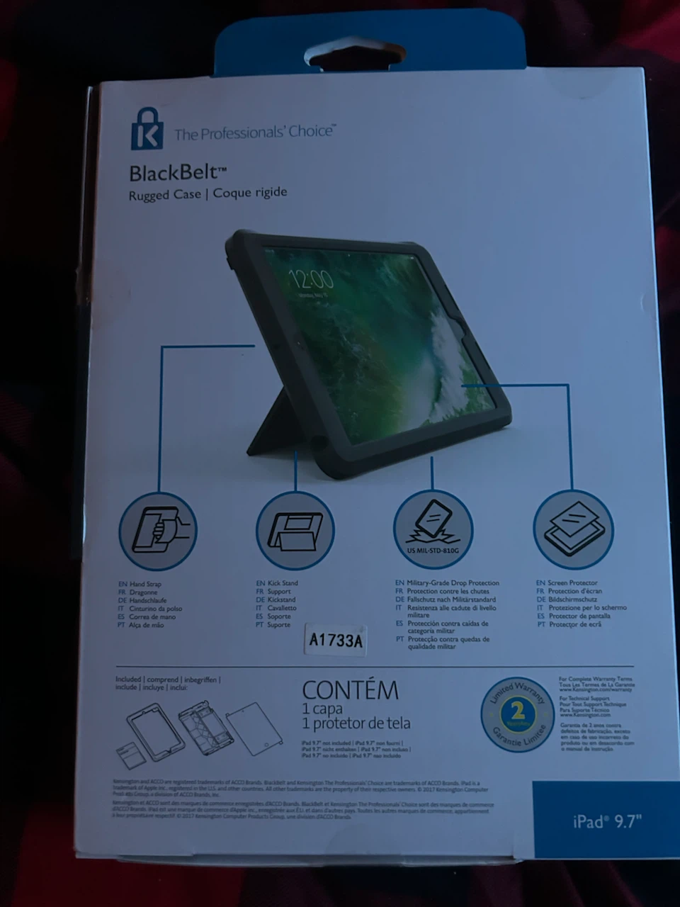 Kensington BlackBelt Rugged Case for iPad 9.7" - photo 2