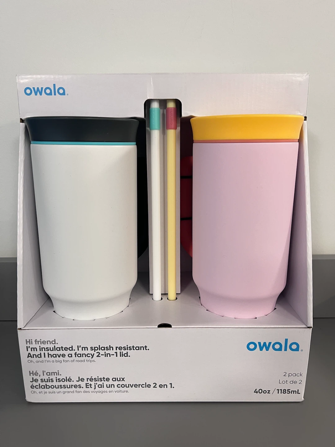 OWALA TUMBLERS - 40oz Two pack