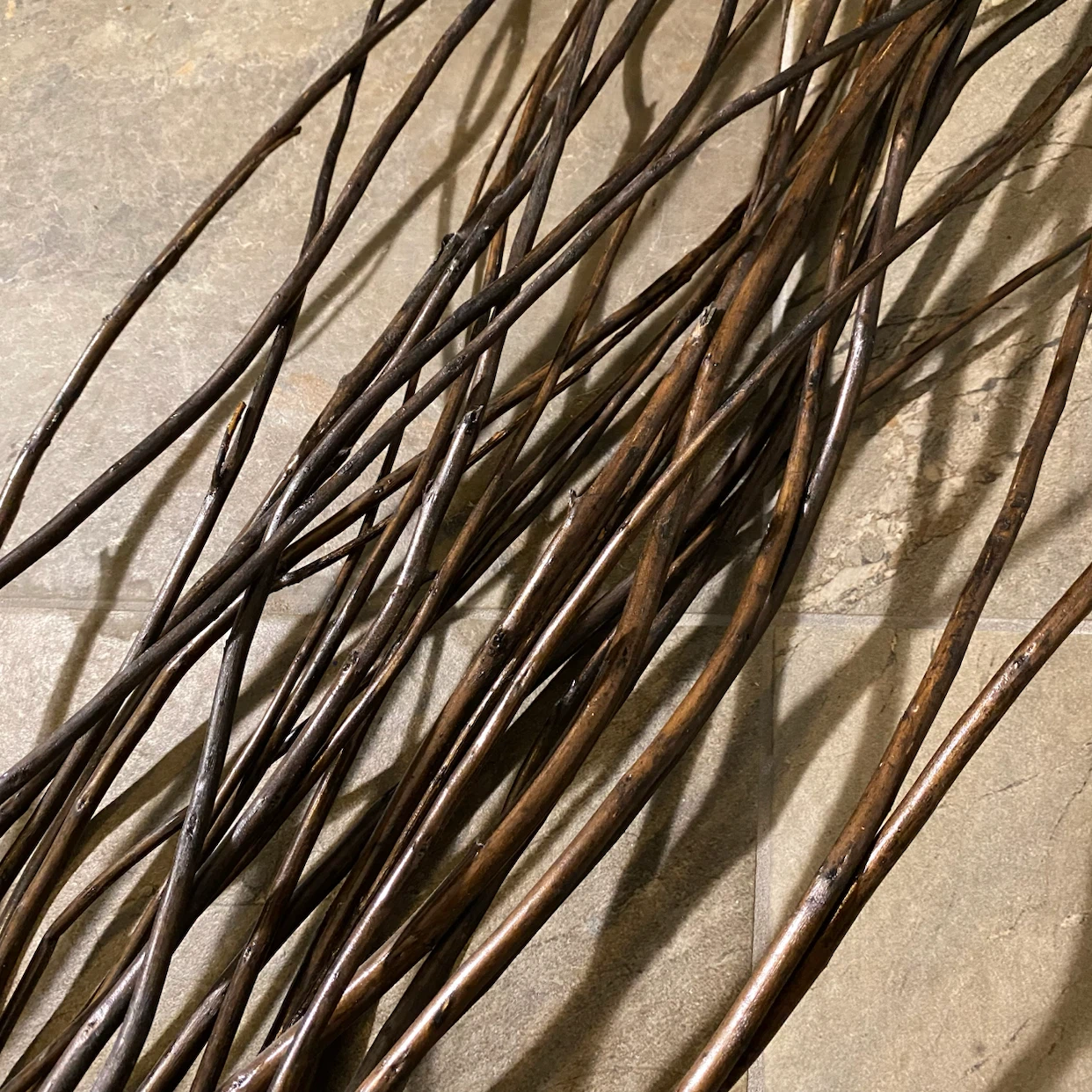 2 day sale! 24 Dry Brown Willow Branches 75” tall (See pictures)