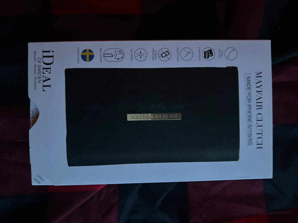 IDEAL OF SWEDEN Mayfair Clutch for iPhone 8/7/6/6S