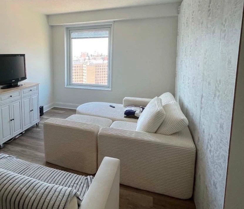 White Modular Couch - photo 2