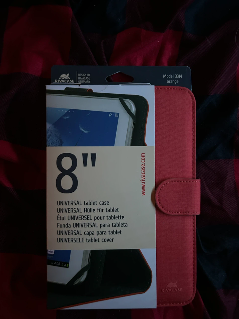 Rivacase Universal Tablet Case 8" Orange