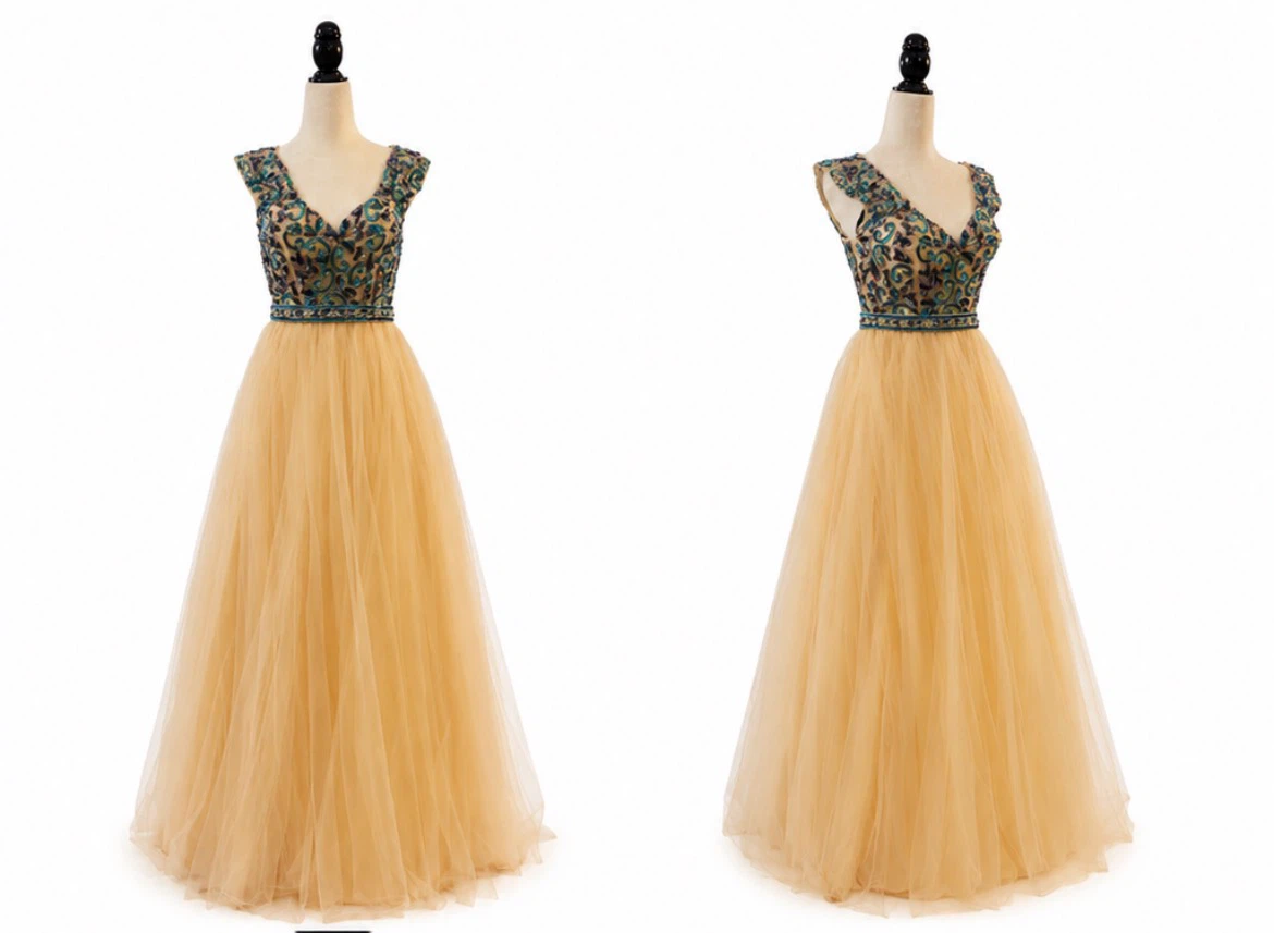 Embellished Tulle Gown - photo 2