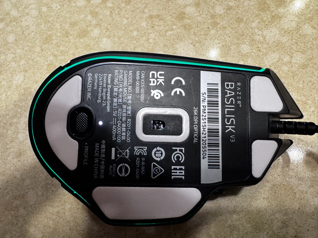 Razer Basilisk V3 Gaming Mouse