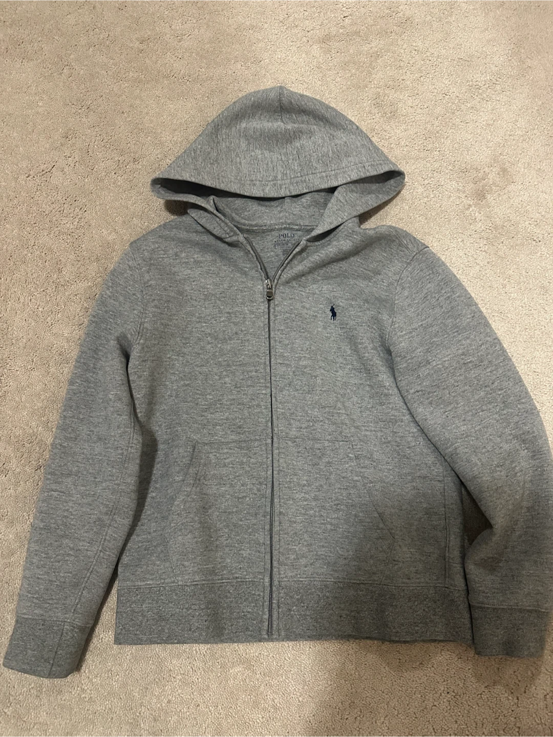 Polo Ralph Lauren Grey Zipup
