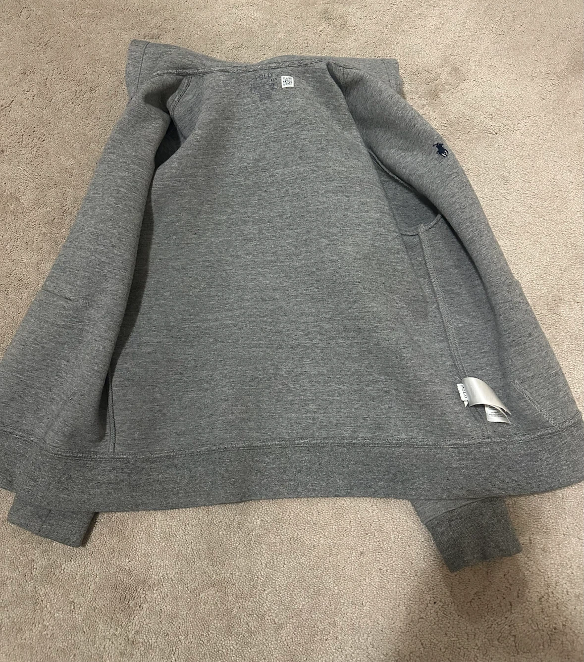 Polo Ralph Lauren Grey Zipup - photo 4