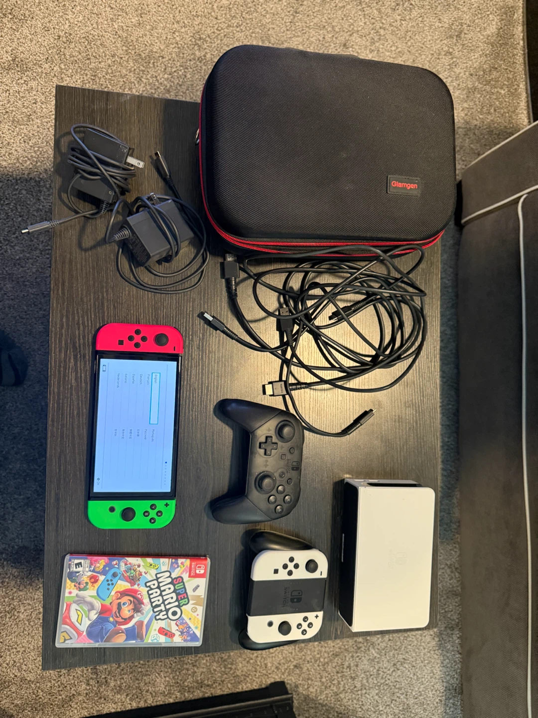 Nintendo Switch OLED Console Bundle, with Mario Party
