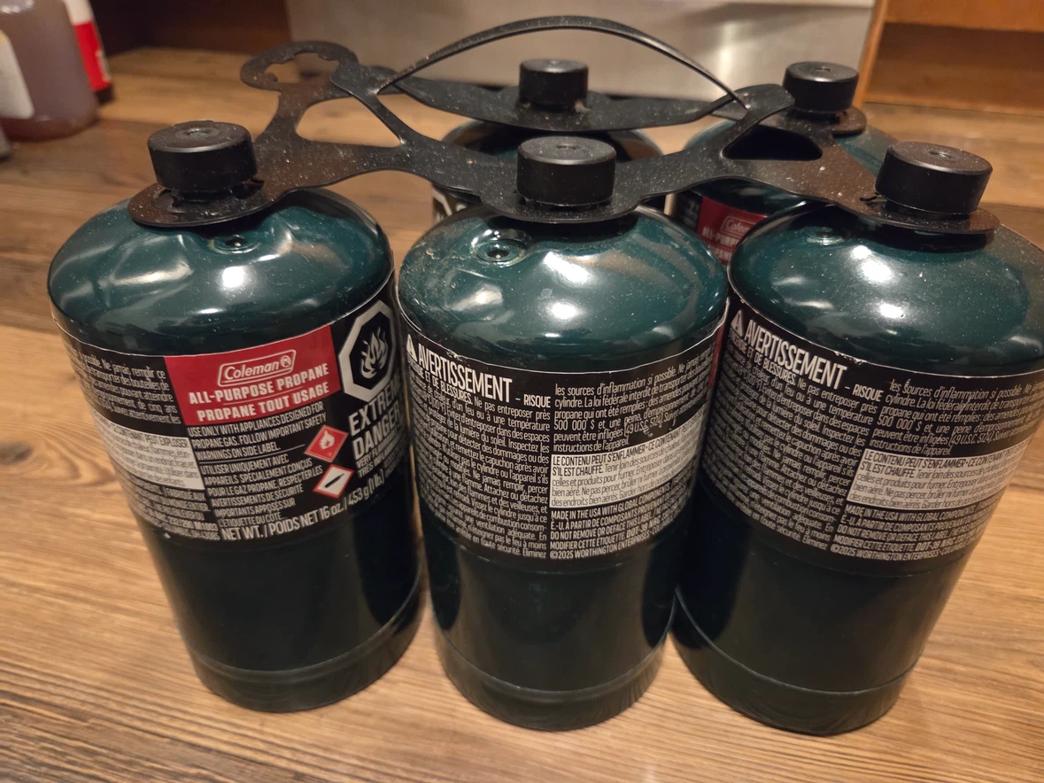 Coleman All-Purpose Propane Canisters - 5 Pack