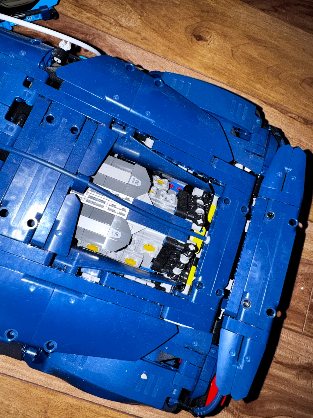 Blue Lego Technic Car Model - photo 3