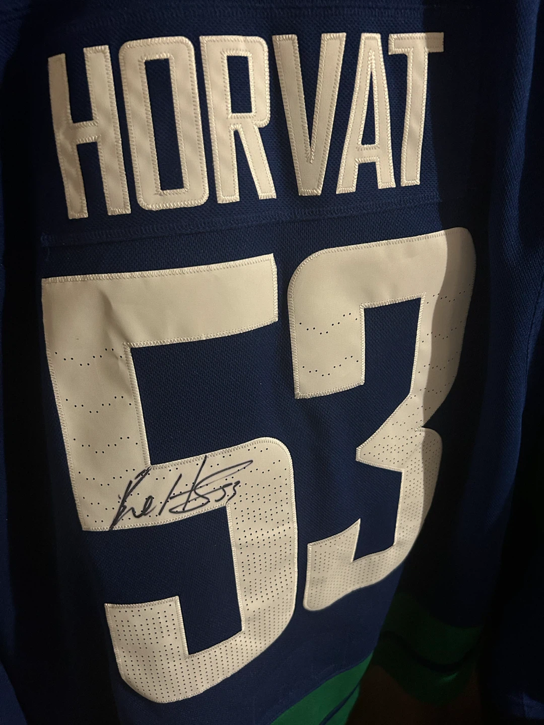 Bo Horvat Vancouver Canucks Autographed Jersey - photo 2