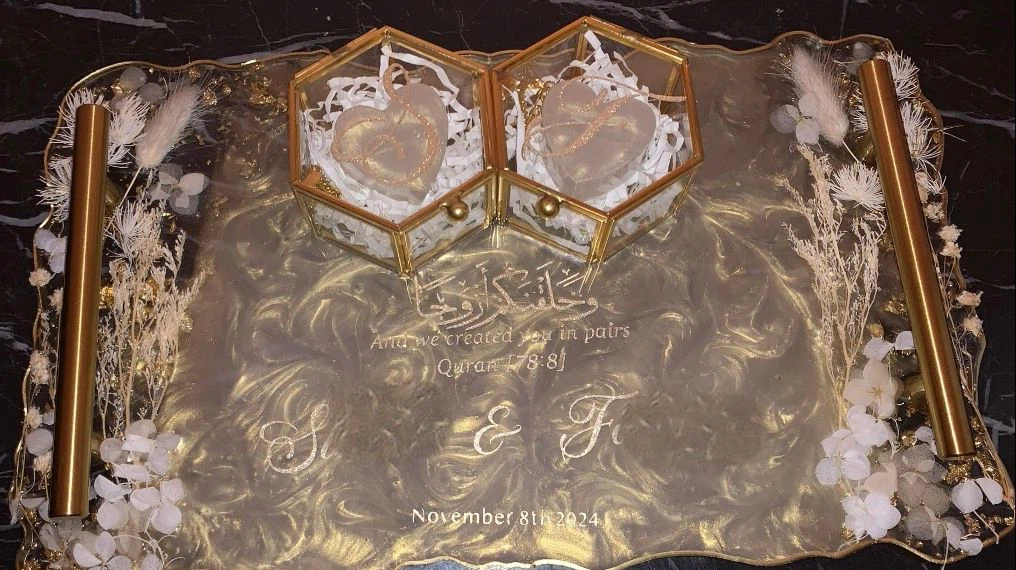 Personalized Ring Tray - photo 2
