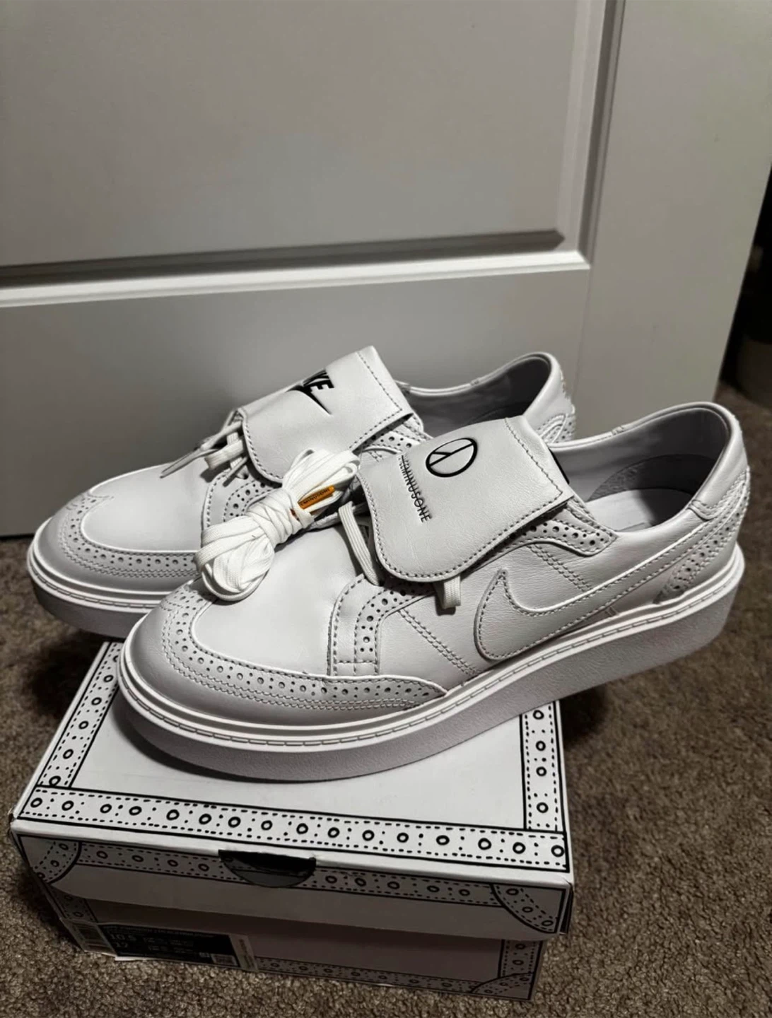 Nike x PEACEMINUSONE Air Force 1 Low White