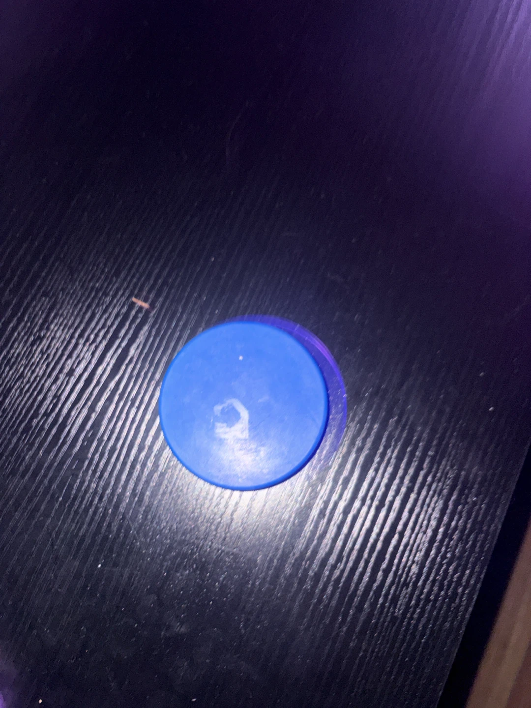 Blue Hockey Puck - photo 2