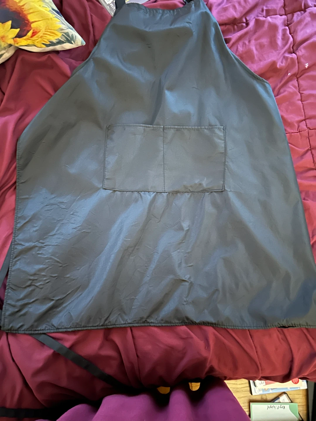 Black Polyester Apron