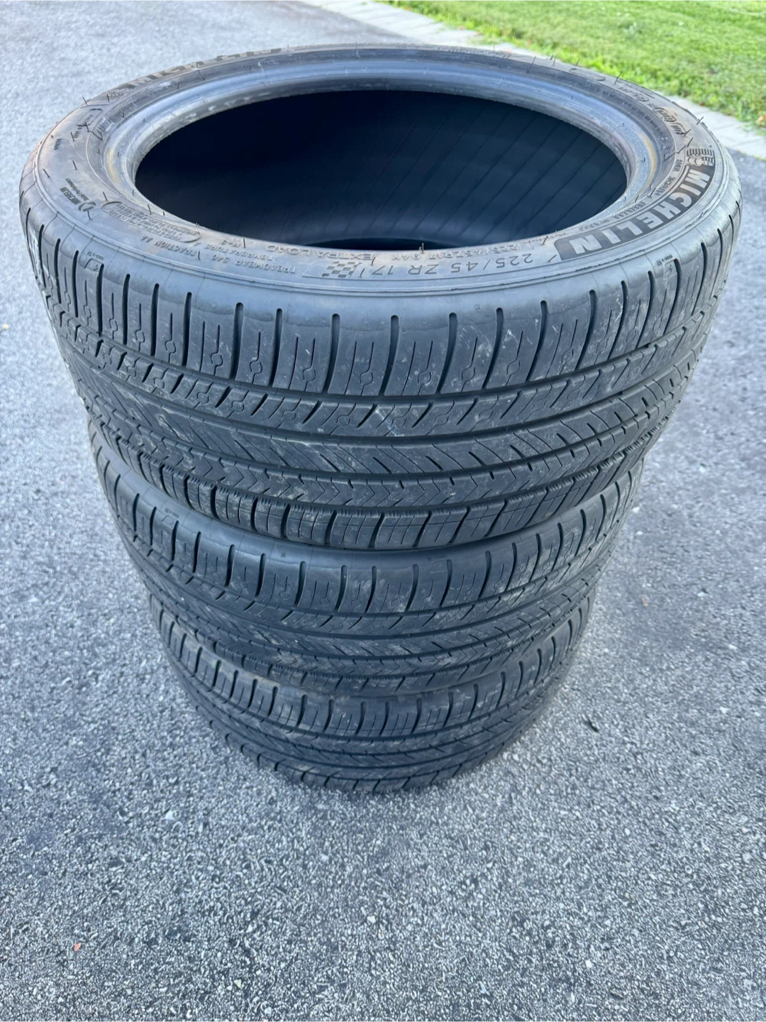 Michelin Pilot Sport 4 All Season Tires 225/45ZR17 (have 3)