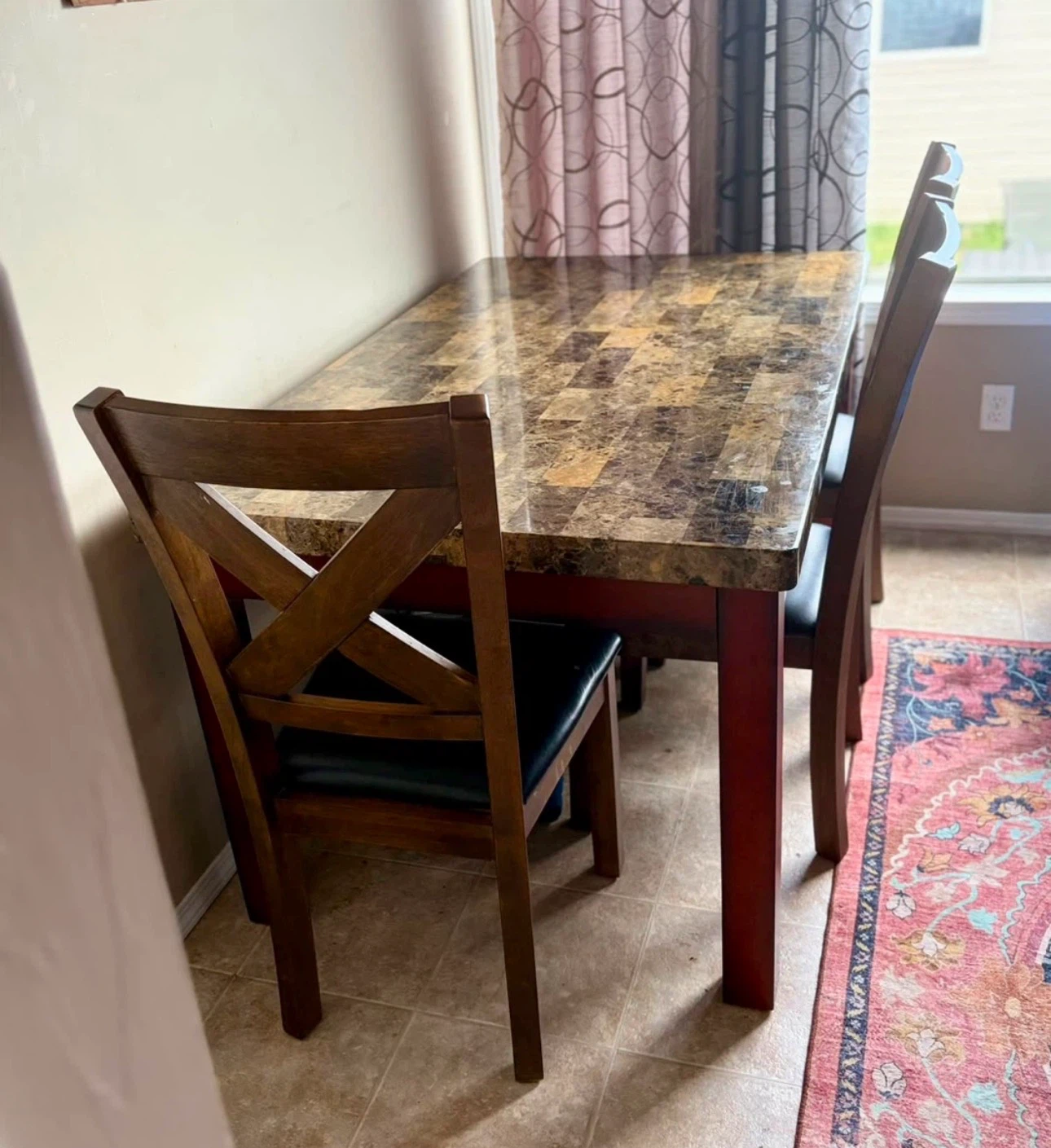 Wooden Dining Chairs (Set of 4)