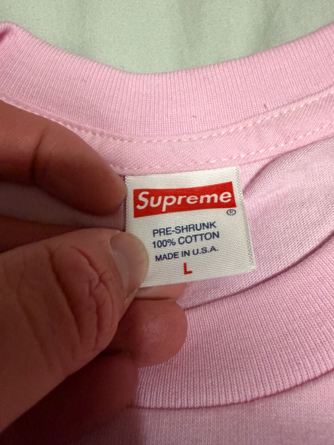 Supreme Pink F1 Graphic T-Shirt Size L - photo 3