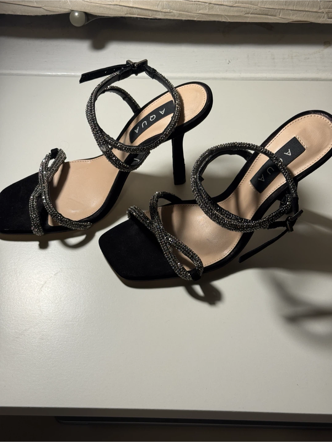 AQUA Black High Heel Shoes - photo 3