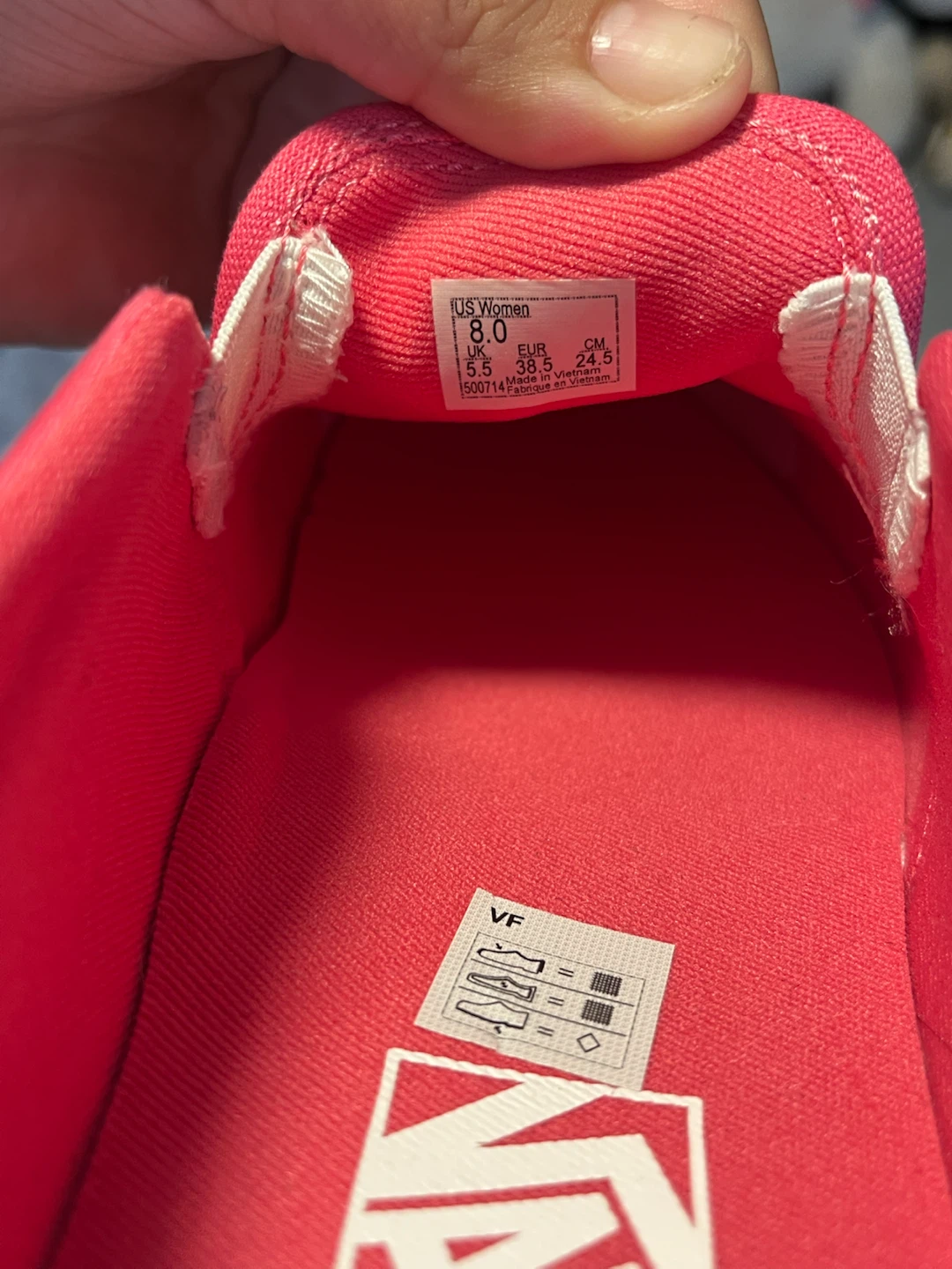 Vans Slip-On Shoes - Pink - Women's Size 8 - photo 5