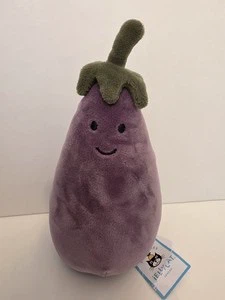 Eggplant, jelly cat