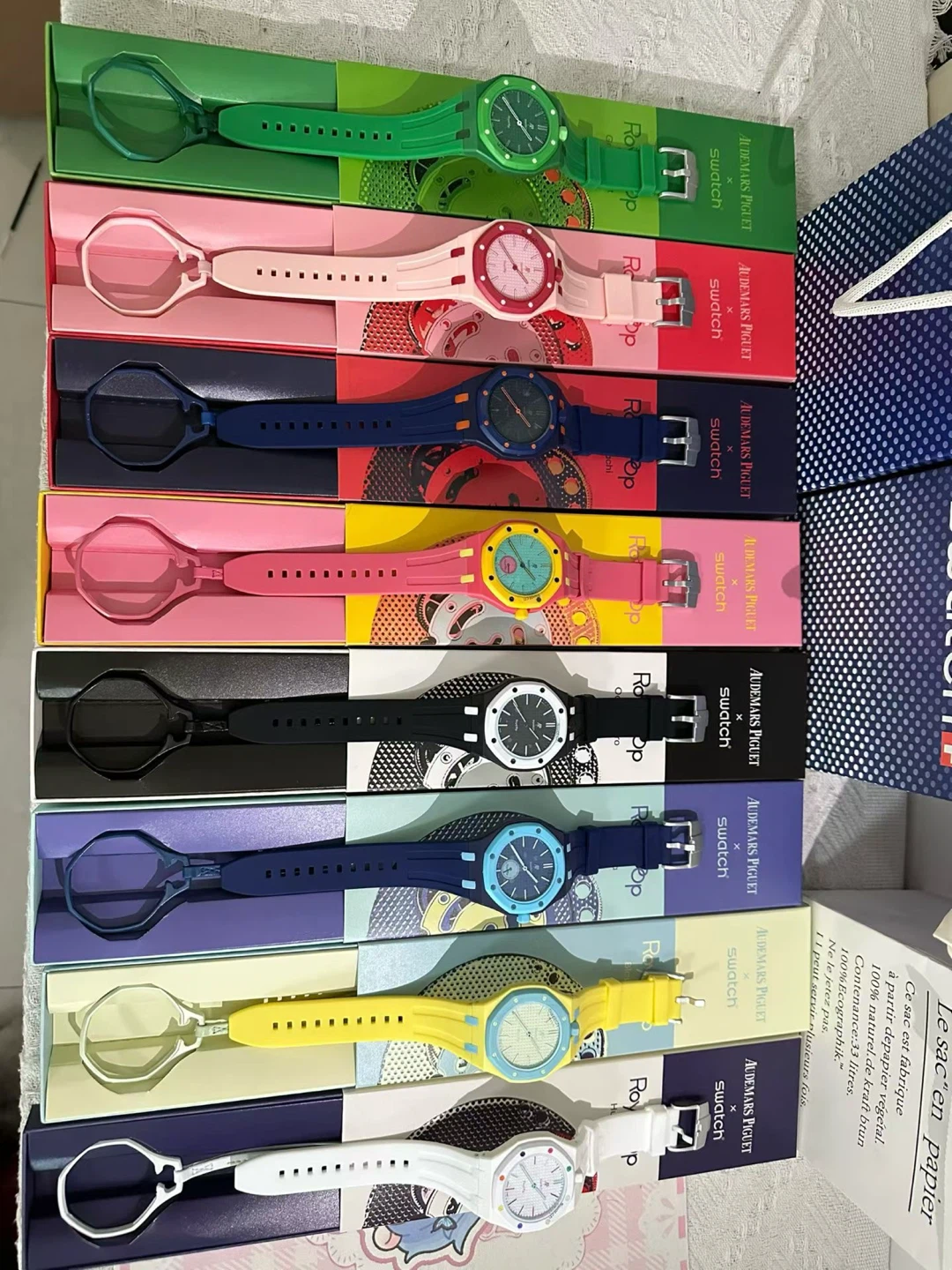 Ap Swatch Royal Pop Watches mechanical no battery needed - photo 2