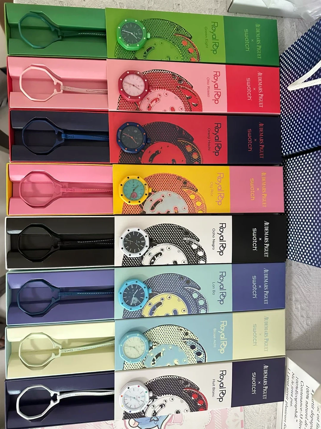 Ap Swatch Royal Pop Watches mechanical no battery needed - photo 3