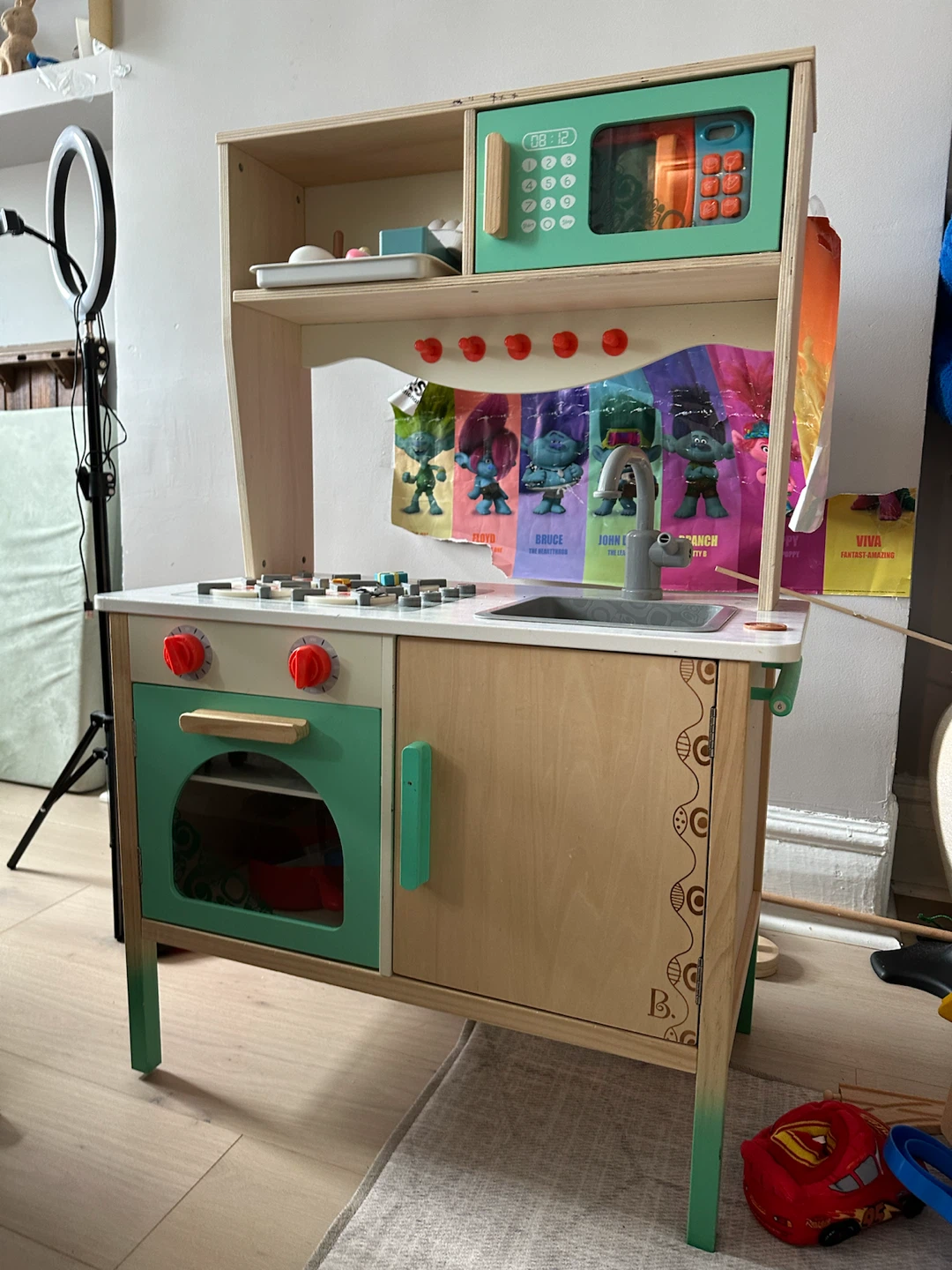 Wooden Toy Kitchen Playset