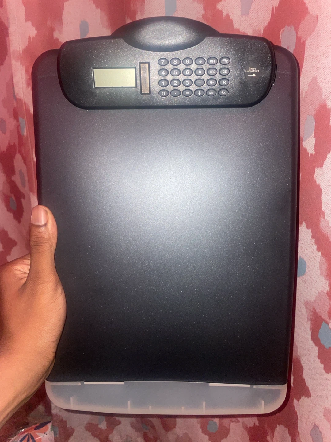 Clipboard with Calculator