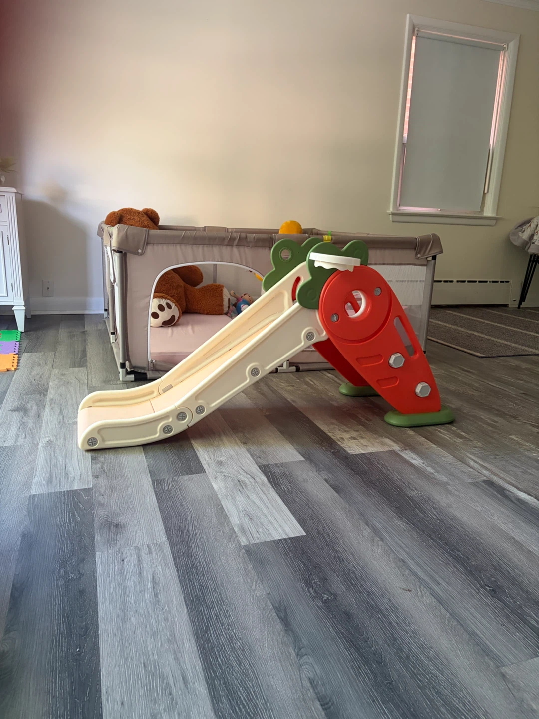 Kids Slide with Basketball Hoop - photo 2