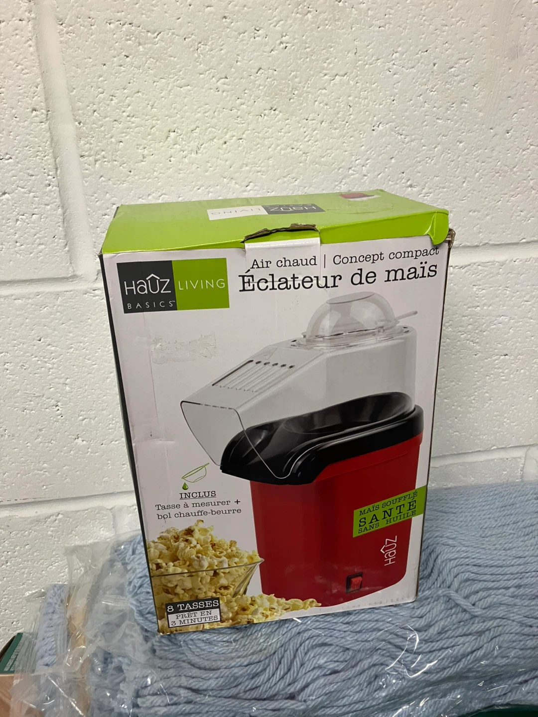 Hot air popcorn machine - photo 2