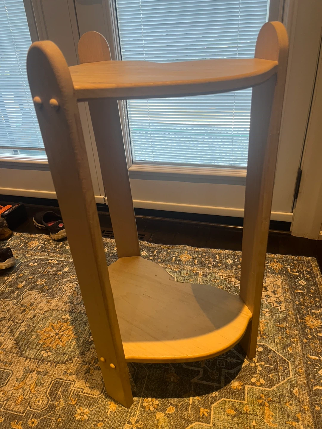 Wooden Two-Tiered Plant Stand/side table - photo 4