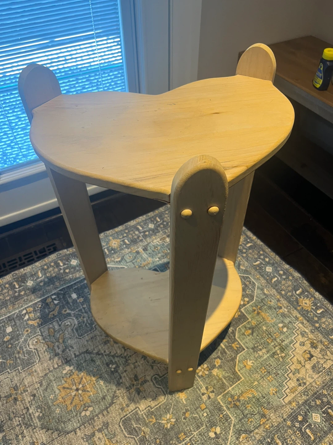 Wooden Two-Tiered Plant Stand/side table - photo 2