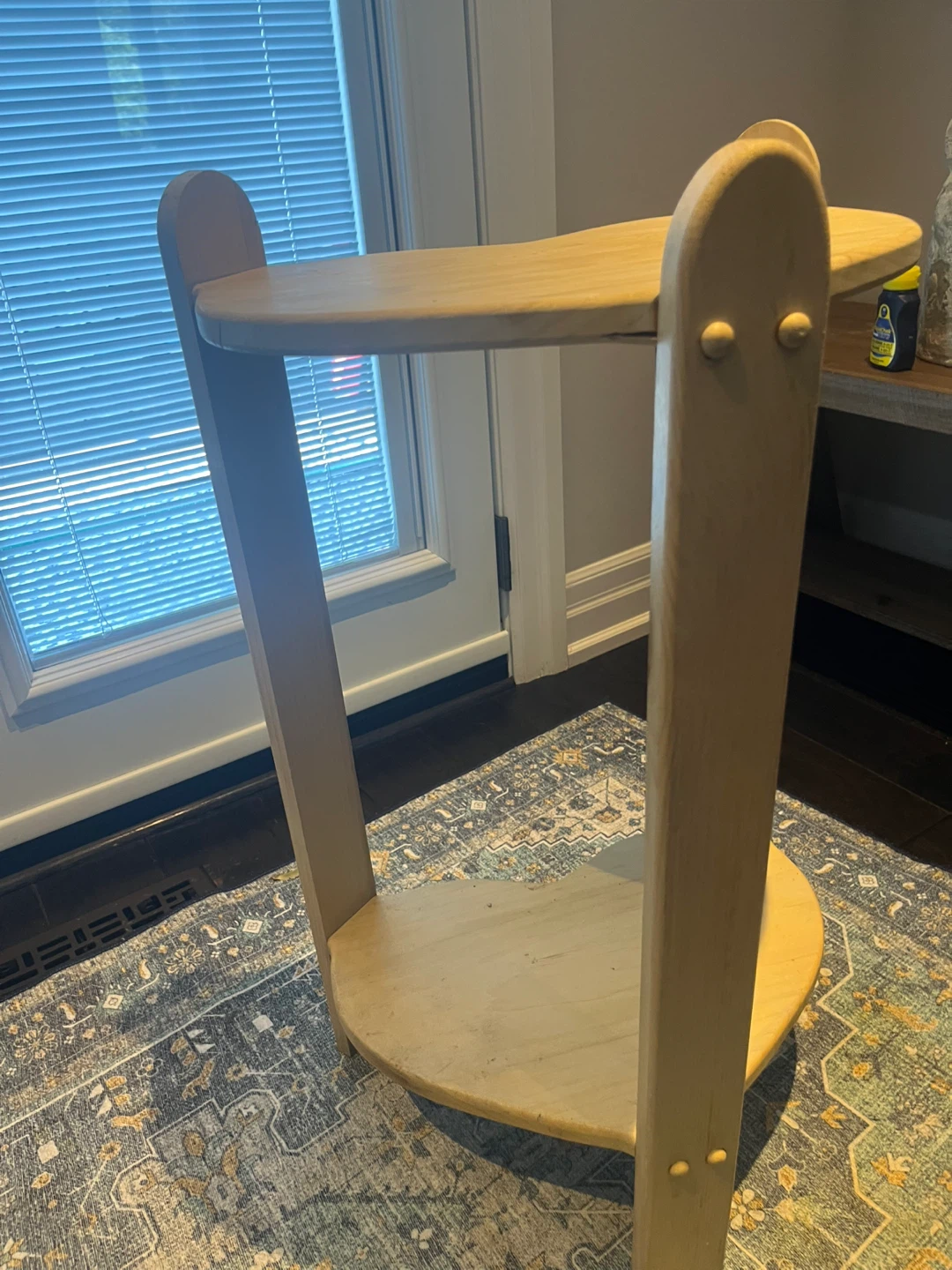 Wooden Two-Tiered Plant Stand/side table - photo 3