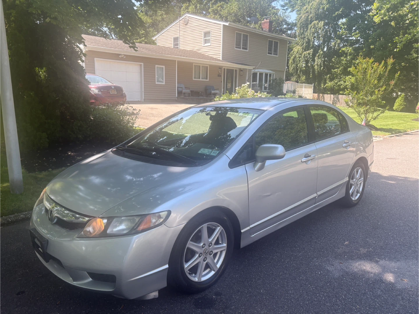 Silver Honda Civic Sedan - photo 3