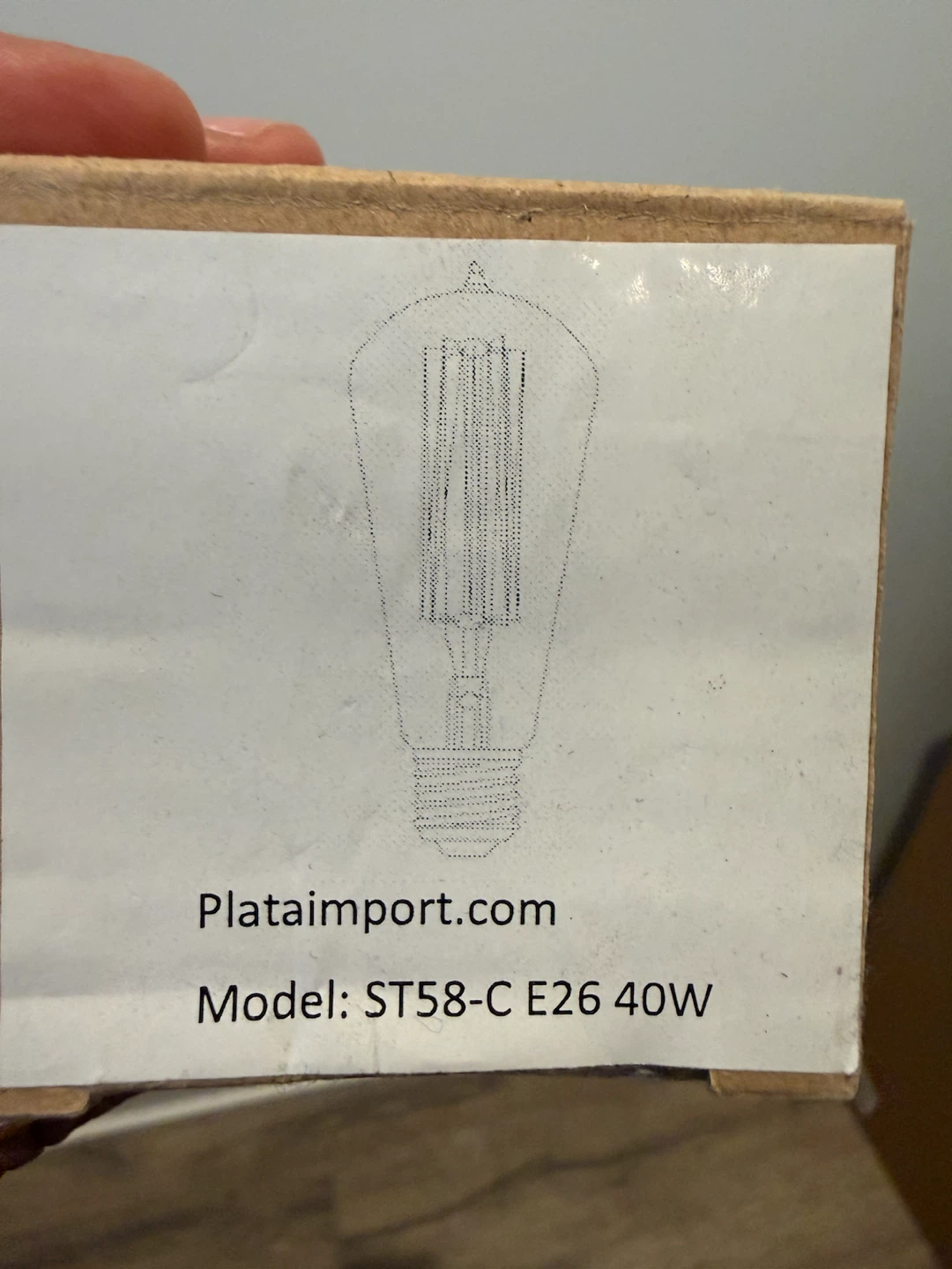 40W Edison Vintage Light Bulb - BNIB - photo 5