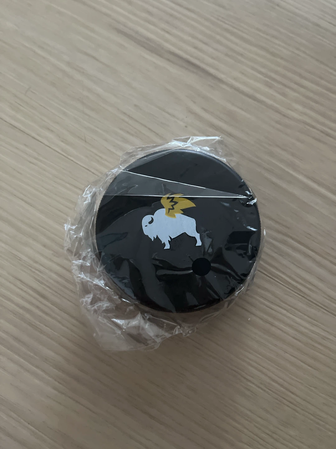 Black Buffalo with Wings stress ball
