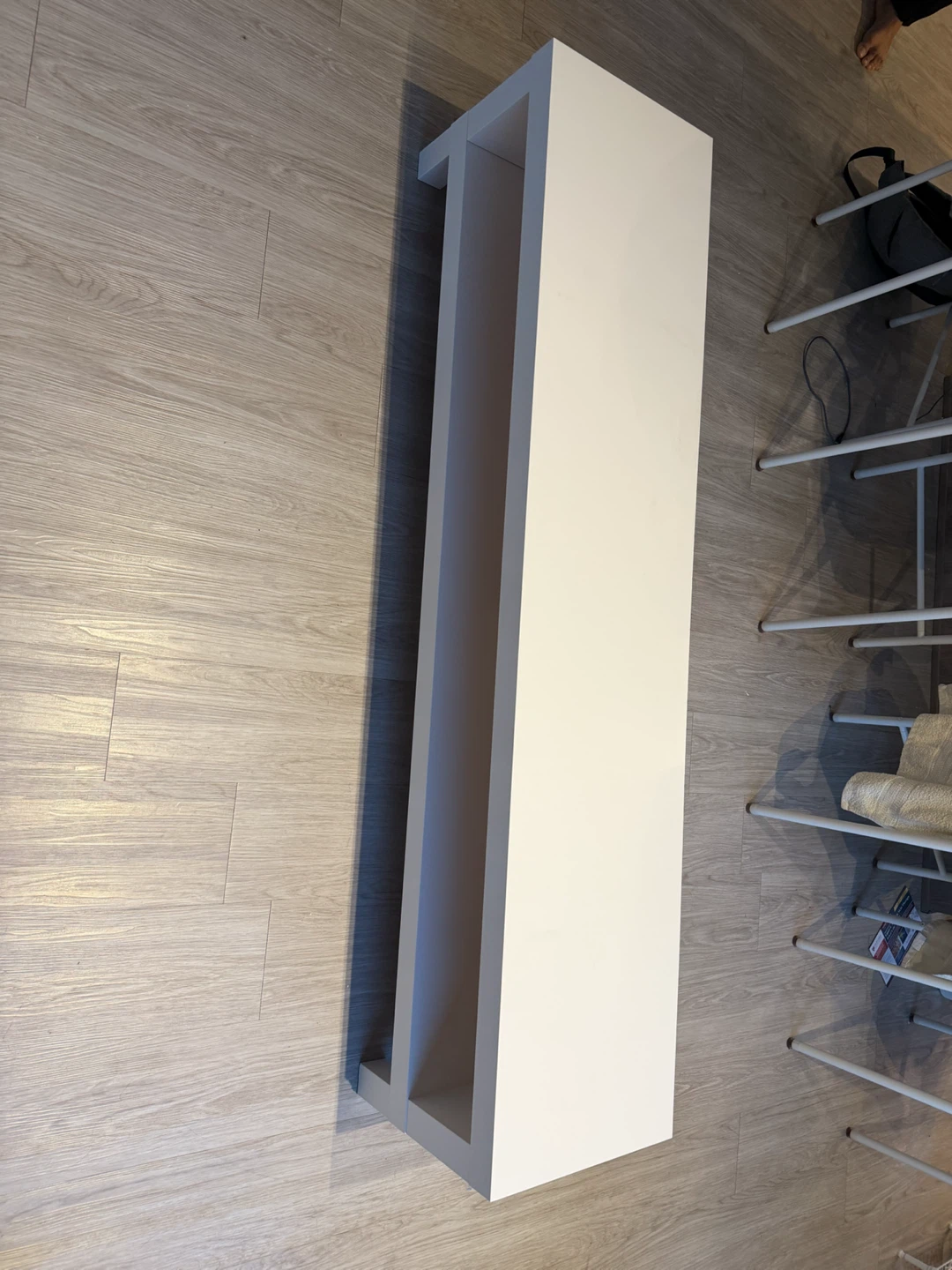 TV stand - like new, white
