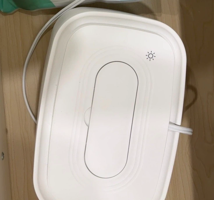 White Wipes Warmer with Light