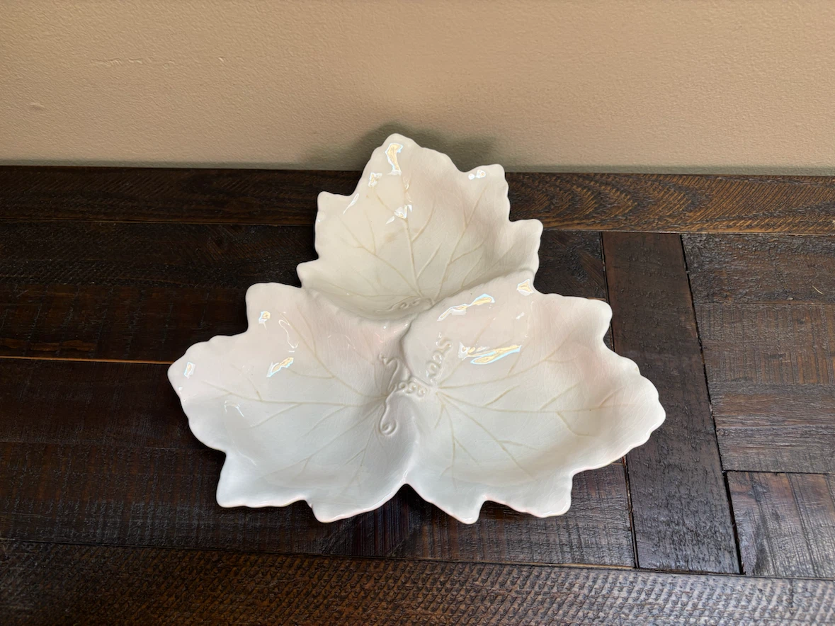 Free Hallmark Leaf Shaped Serving Dish