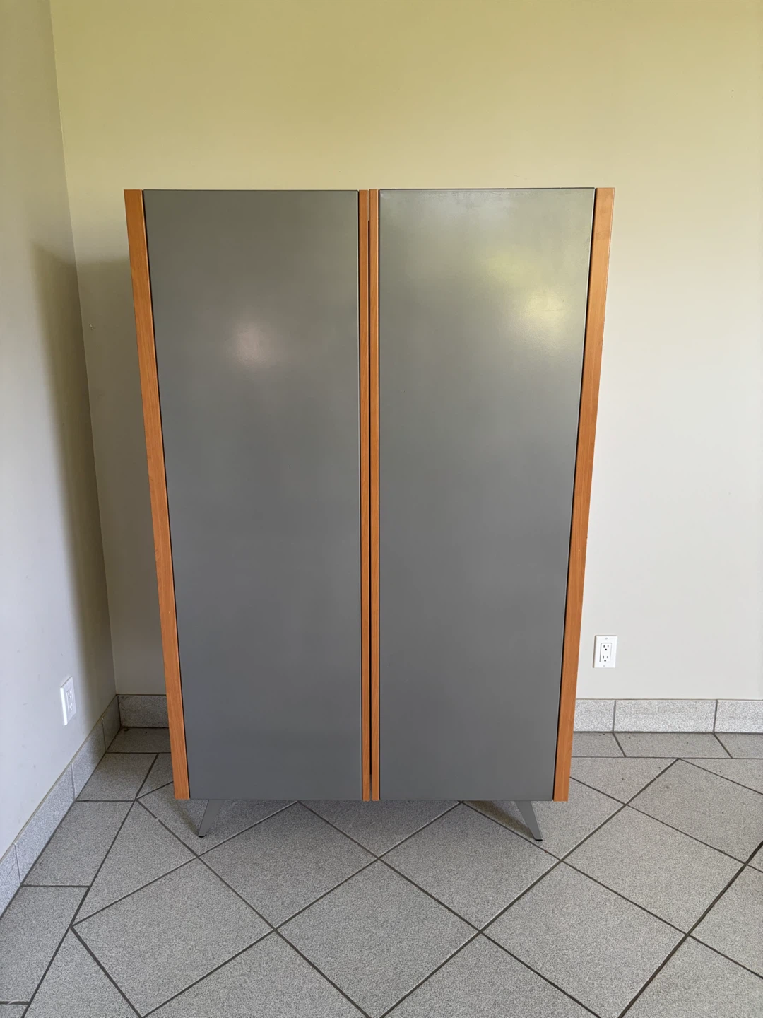 Two-door storage cabinet with drawer. 23 Gurney crescent
