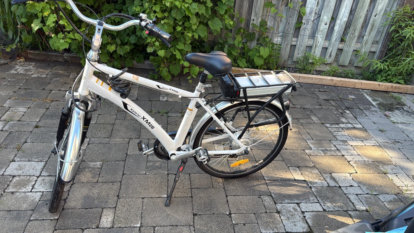 Explorer XM25 Electric Bike - White - photo 2