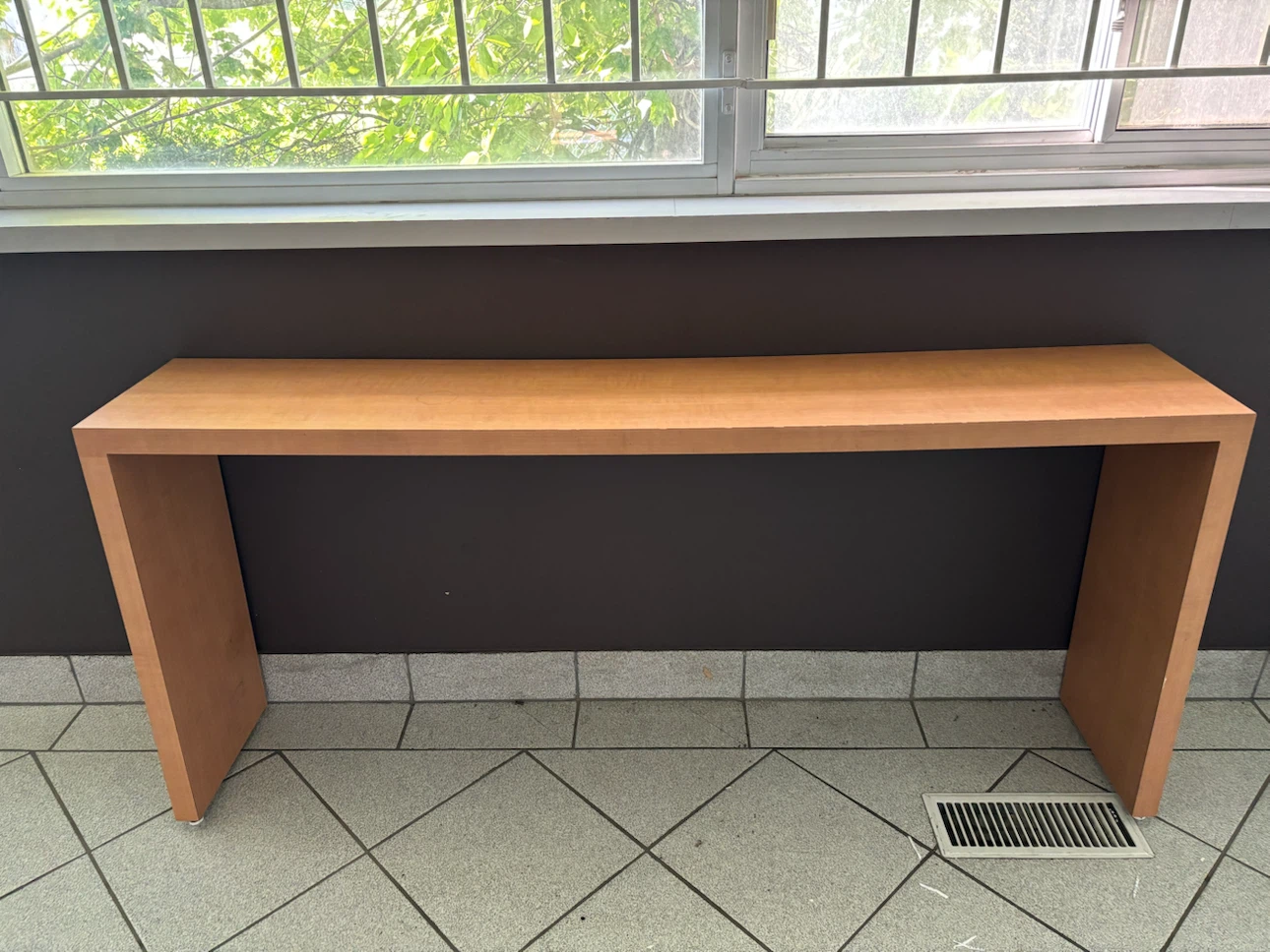 Wooden Console Table , 23 gurney crescent 8 AM till 3 PM