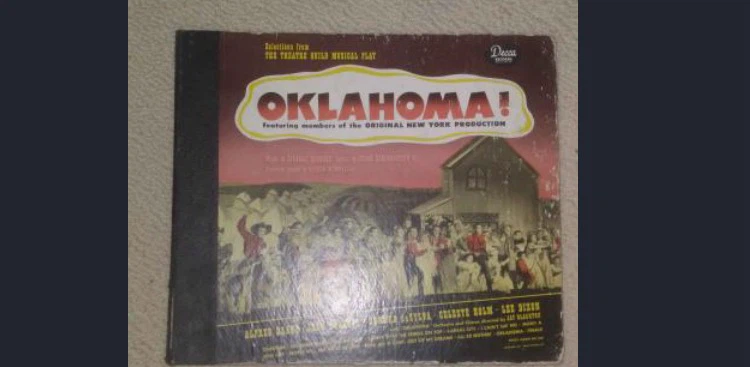 78” Oklahoma! Original Production Cast Album Decca Records