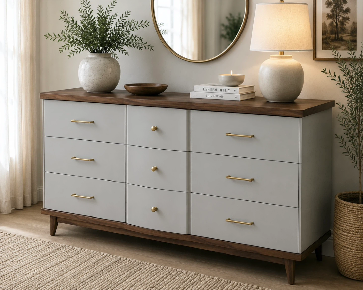 ✨Vintage Mahogany Dresser by Peppler Furniture ✨ - photo 2