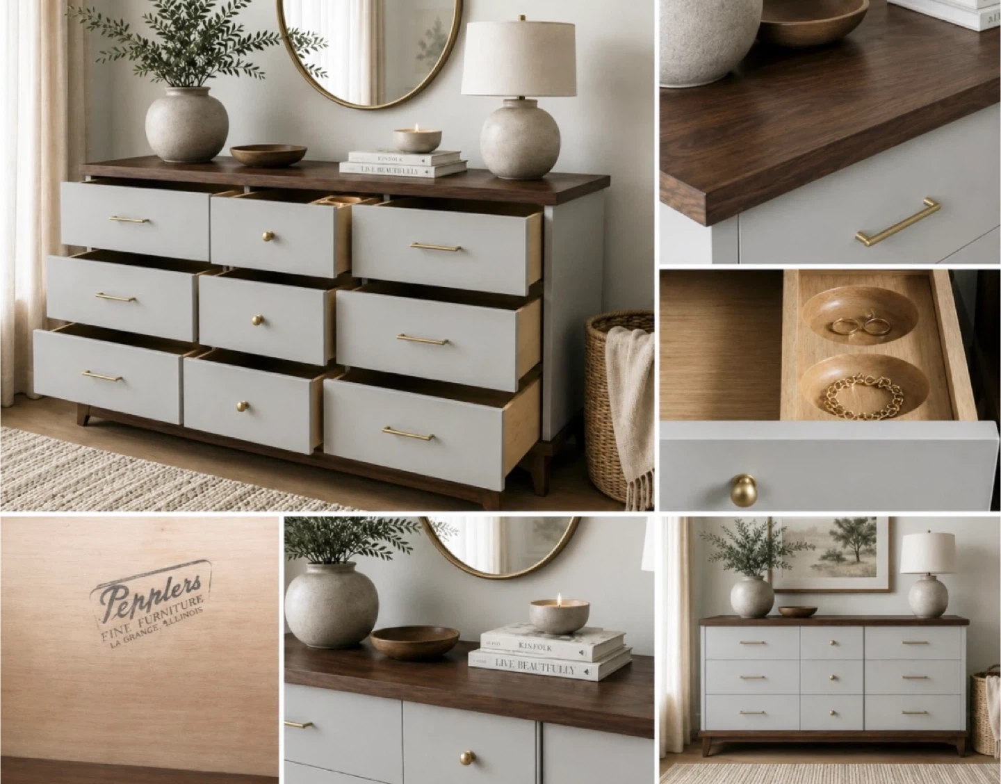 ✨Vintage Mahogany Dresser by Peppler Furniture ✨ - photo 5