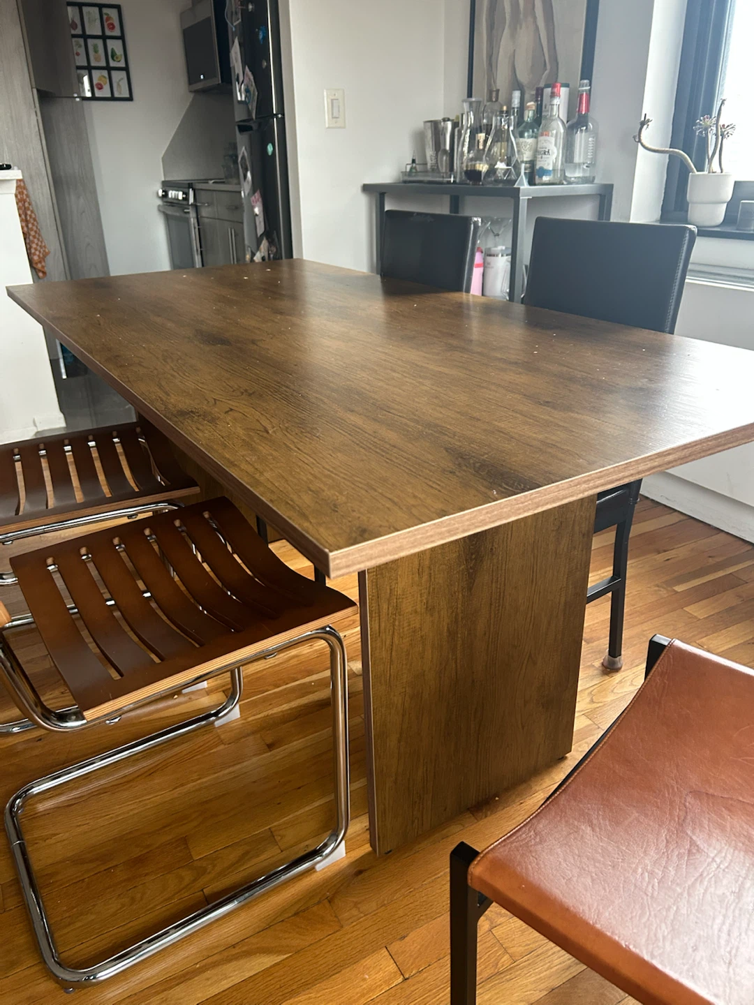 Wooden Dining Table and chairs