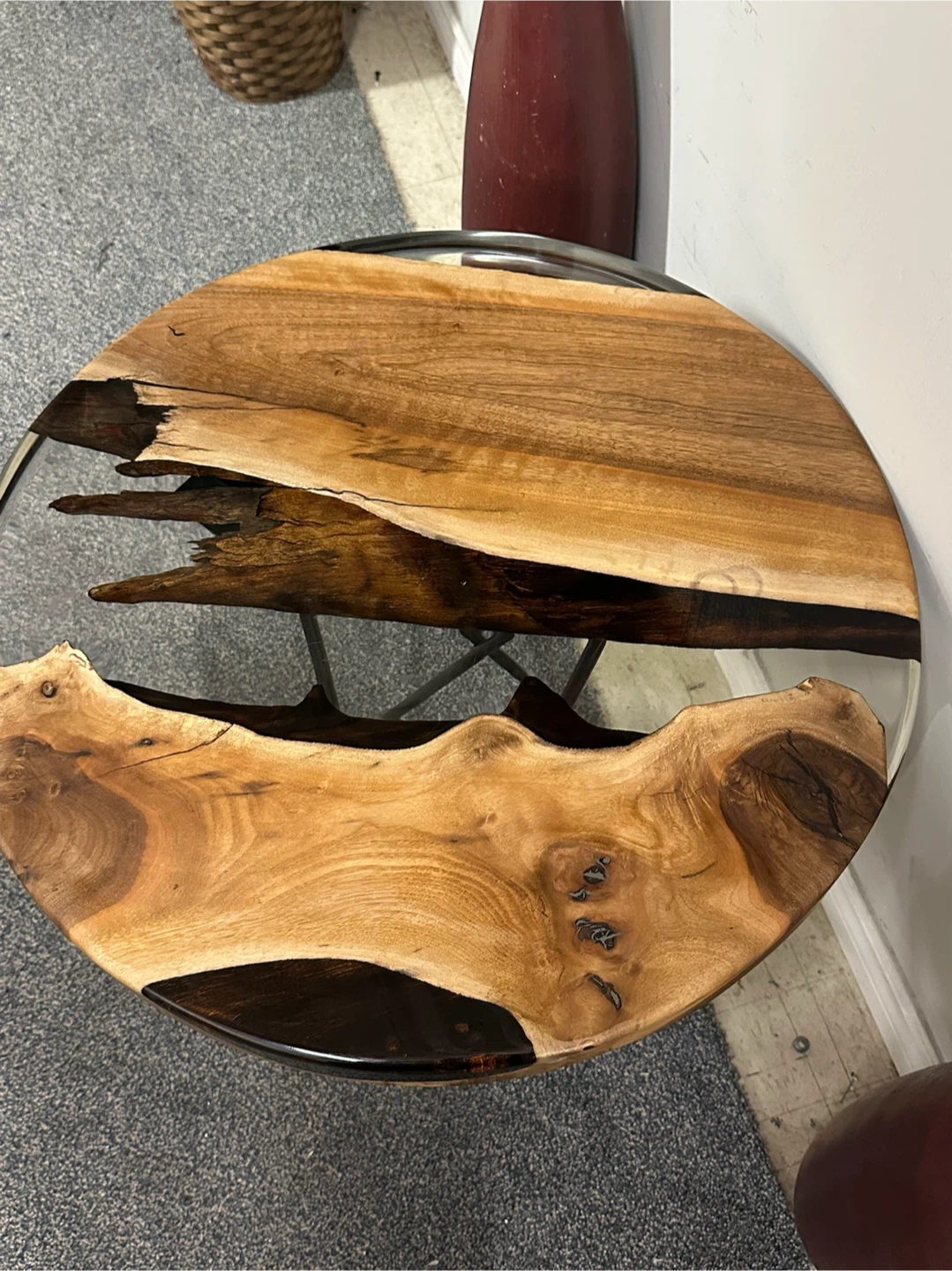 Wood/Resin Table - photo 2